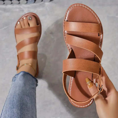 Flat Ankle Strap Sandals for the Beach