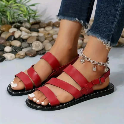 Flat Ankle Strap Sandals for the Beach