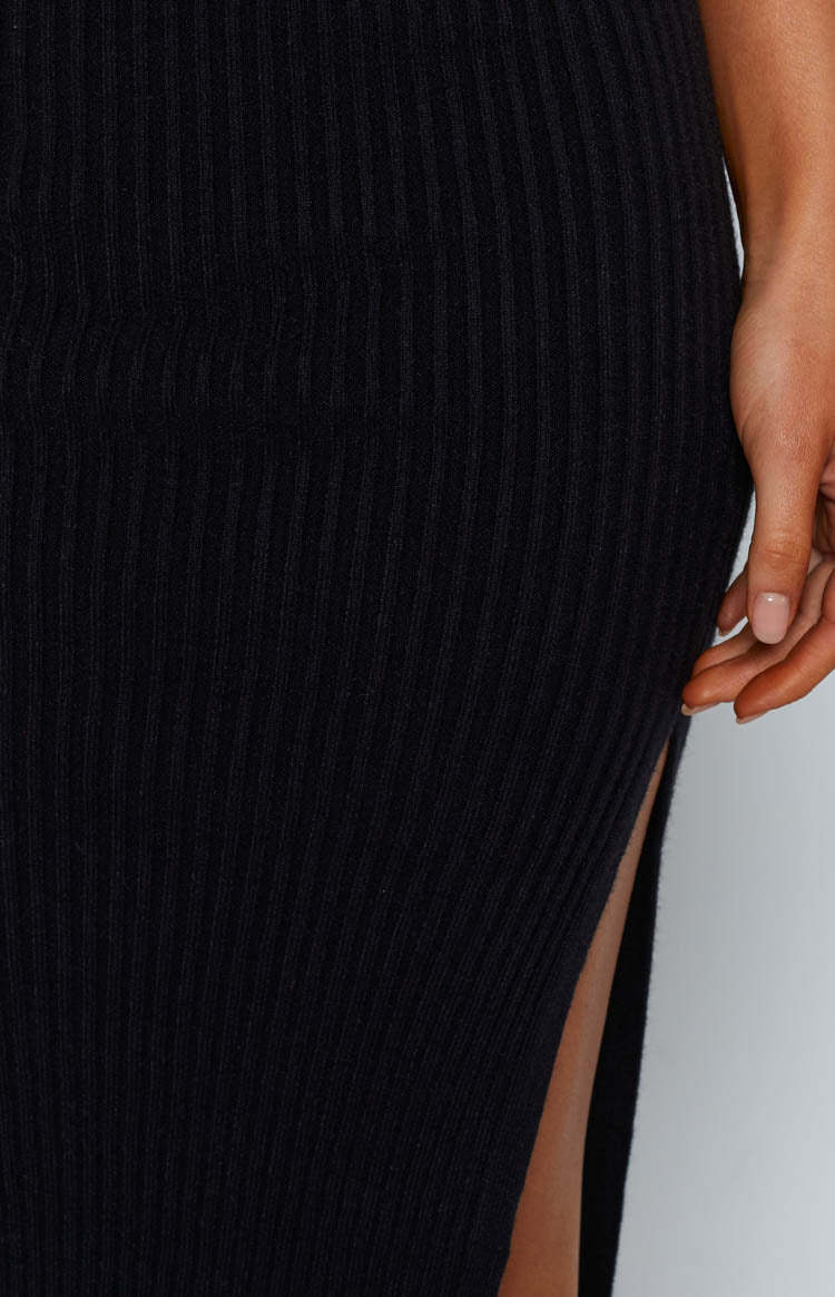 Women's Knitted Midi Skirt