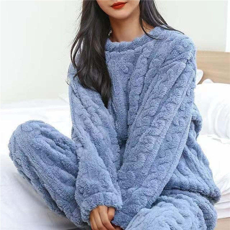 Women's fleece pyjama set