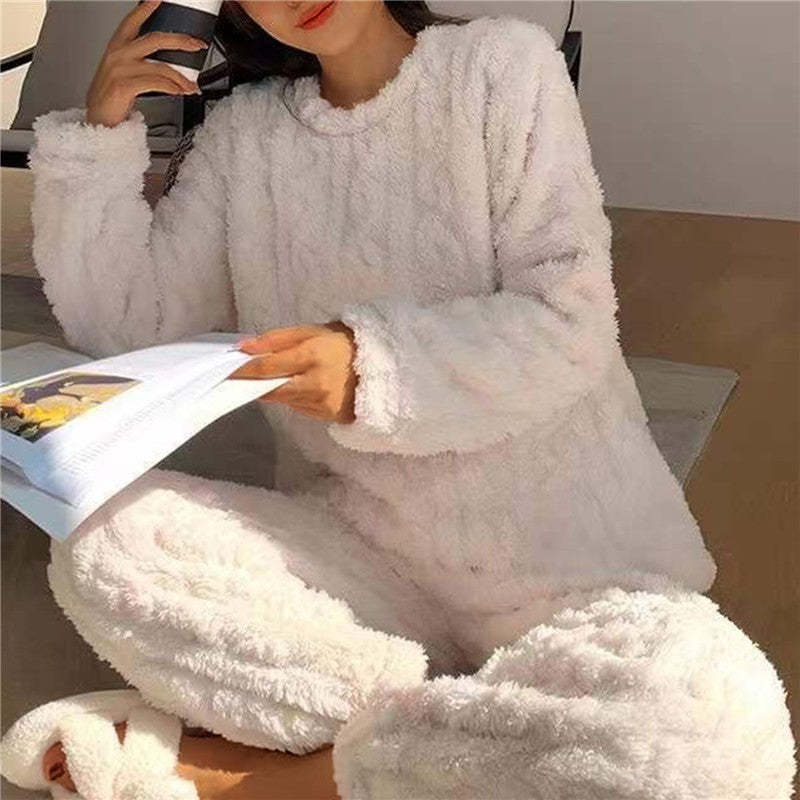 Women's fleece pyjama set