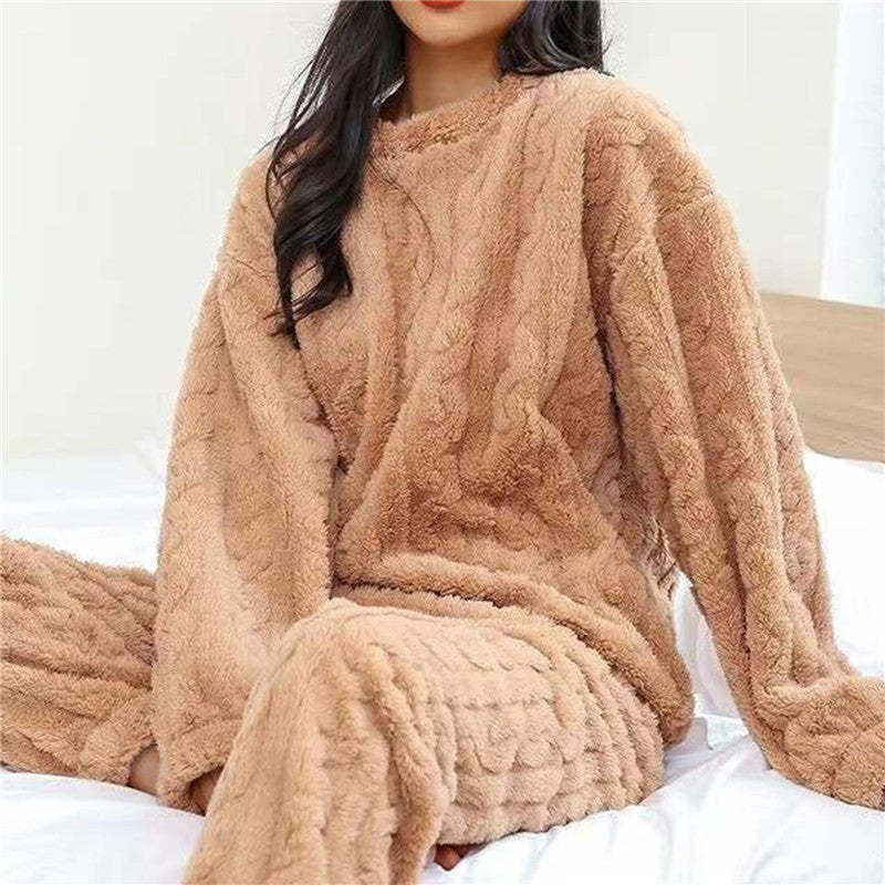 Women's fleece pyjama set
