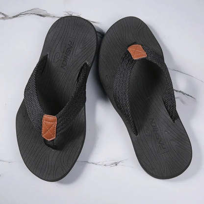 Best Orthopedic Sandals For Men Nonslip Flip-flops Fabric Thongs Summer Beach