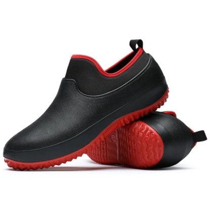 Slip-on Waterproof Orthopedic Shoes Rubber Winter Boots For Men