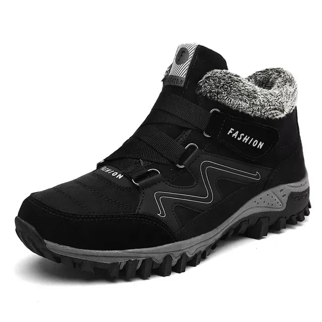 Men Snowy Ankle Orthopedic Boots