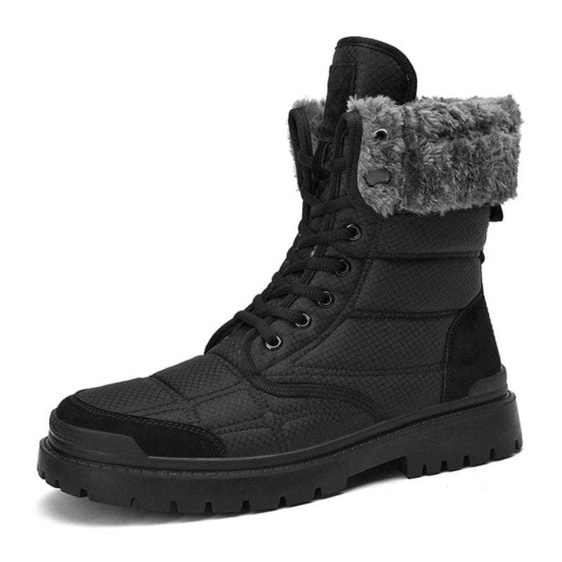 Hiking Winter Boots For Men 2-in-1 Waterproof Orthopedic Shoes