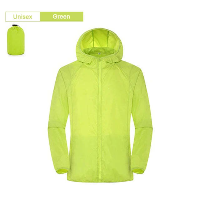 Unisex Waterproof Windbreaker