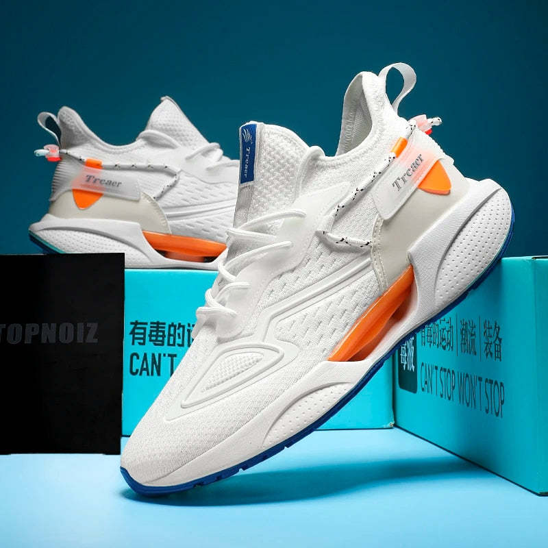Orthopedic Men Shoes Breathable Arch Support Designed Sporty Style