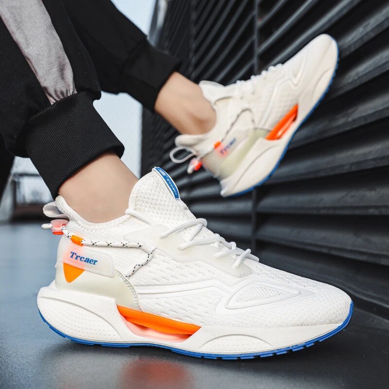 Orthopedic Men Shoes Breathable Arch Support Designed Sporty Style