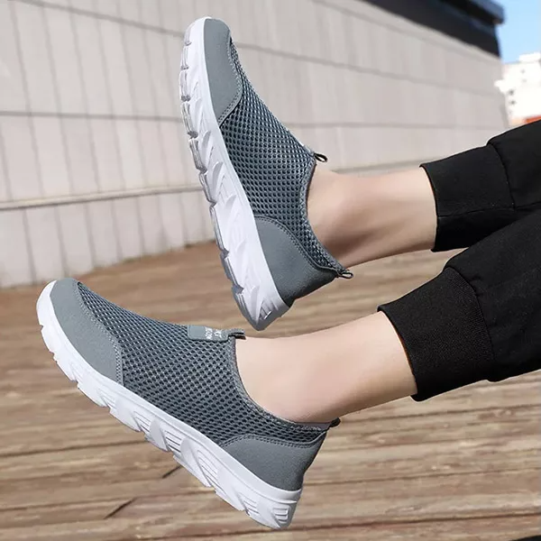 Men’s Casual Slip-On Sneakers Mesh Shoes