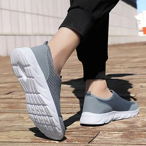 Men’s Casual Slip-On Sneakers Mesh Shoes