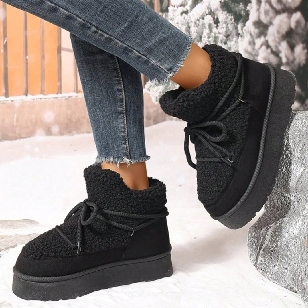 Lined Boots | Non-Slip, Warm Winter Snow Boots for Women