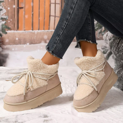 Lined Boots | Non-Slip, Warm Winter Snow Boots for Women