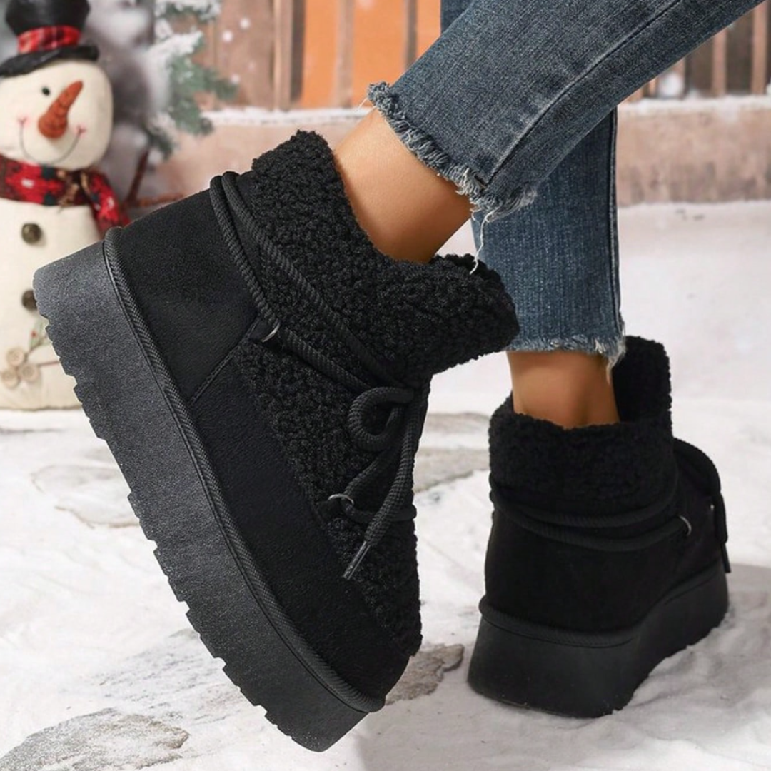 Lined Boots | Non-Slip, Warm Winter Snow Boots for Women