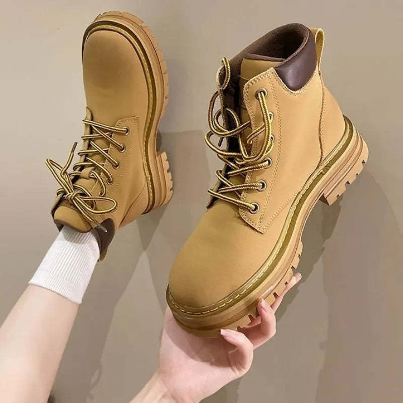 Women Winter Boots Arch Support Waterproof High Boots