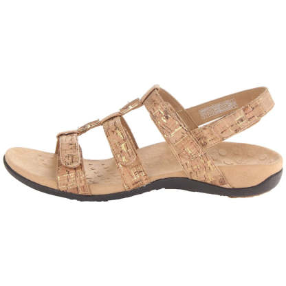Women Orthopedic Sandals Comfy Flat Velcro Round Toe Sandals Leisure Summer