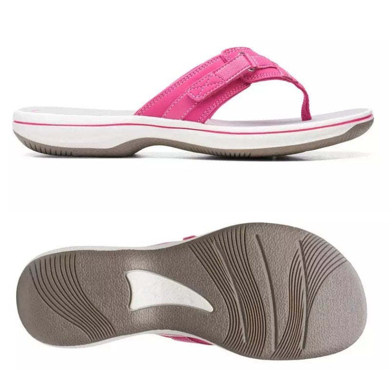 Orthopedic Women Sandals Waterproof Walking Flip-flops Summer Beach Trendy