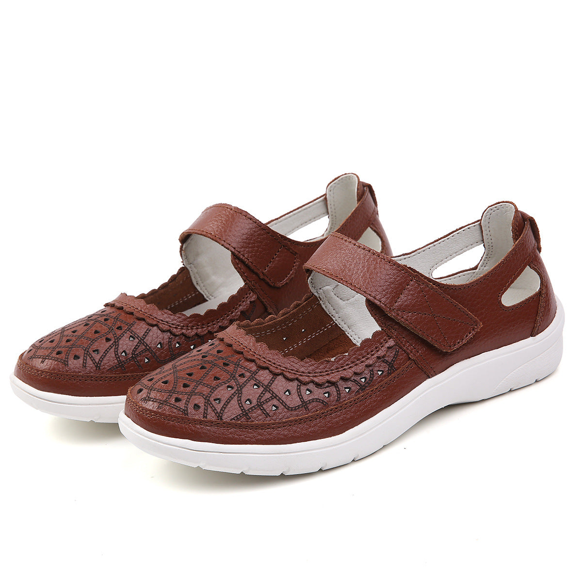 Cutout Comfort Soft Sole Casual Shoes