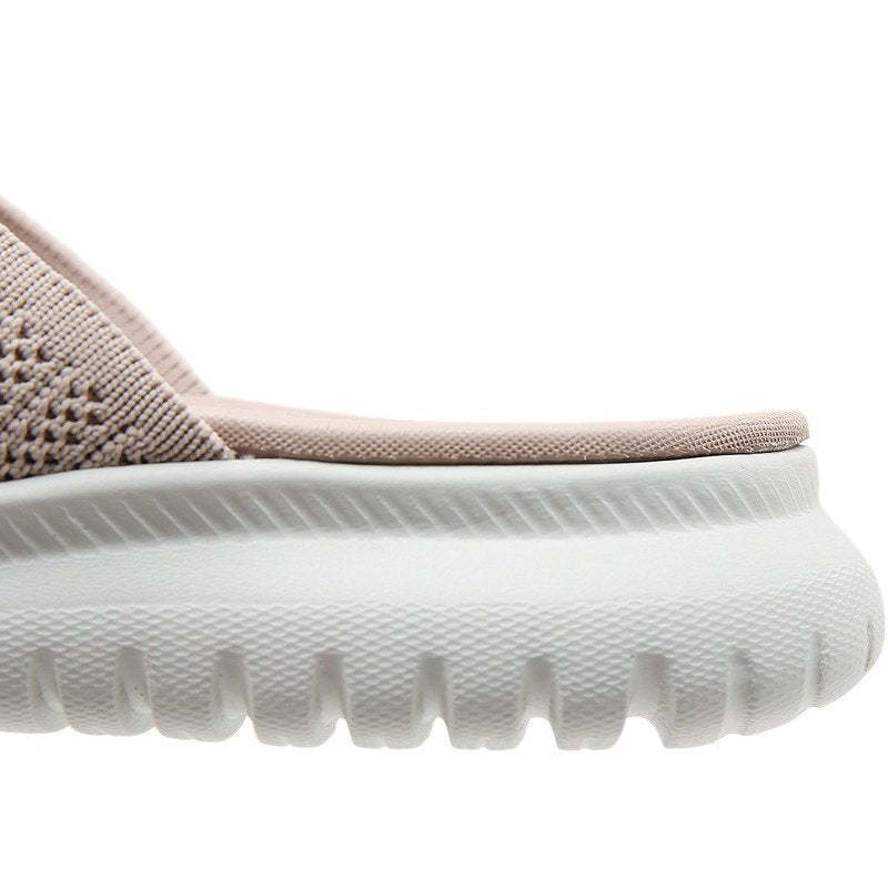 Women Orthopedic Sandals Mesh Anti-slip Broad Strap Beach Flat Sildes