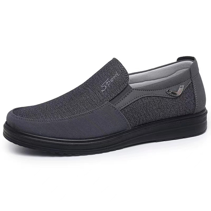 Men‘s Extended Width Foot and Heel Comfortable Insole Non-Slip Shoes