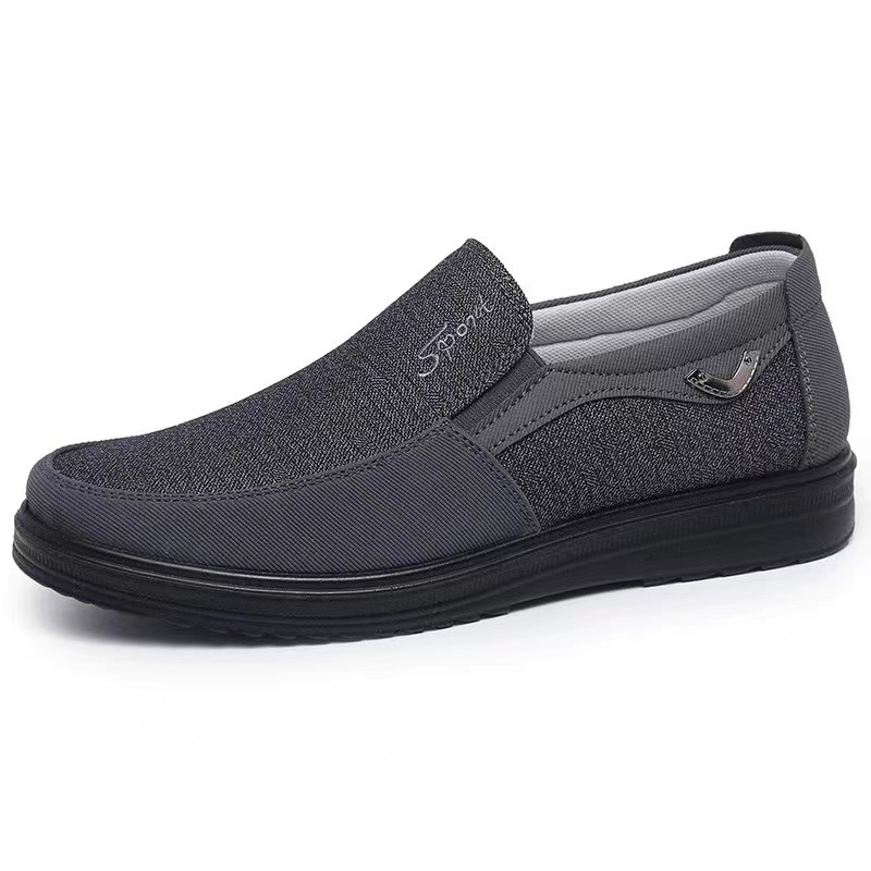 Men‘s Extended Width Foot and Heel Comfortable Insole Non-Slip Shoes