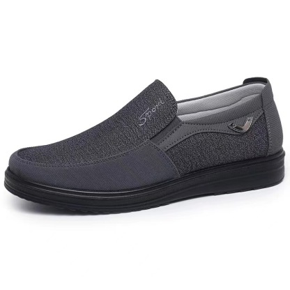 Men‘s Extended Width Foot and Heel Comfortable Insole Non-Slip Shoes