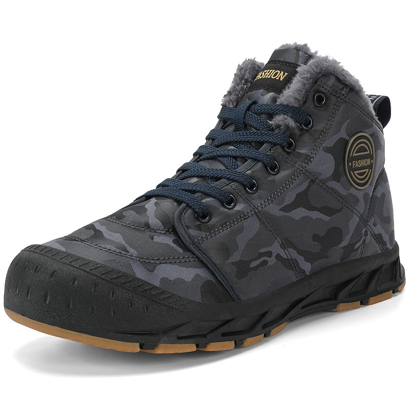 Ankle Boots For Men Thick Sole Winter Orthopedic Shoes