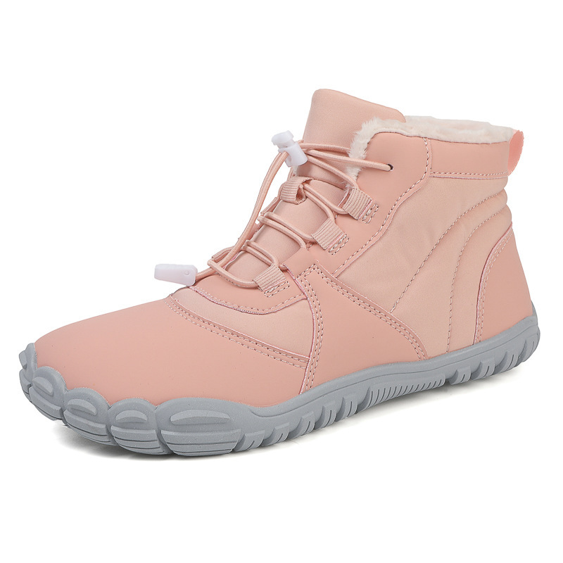 Hike Winter Footwear Barefoot Womens, Waterproof Hiking Barefoot Winter Boots, Wide Toe Box Walking Barefoot Shoes Men