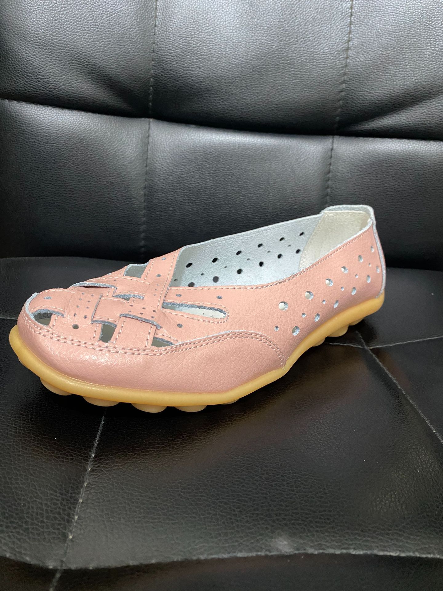Wide Toe Box & Wide Size Leather Moccasin