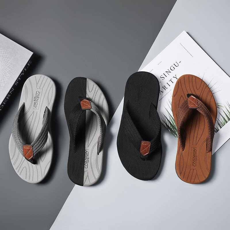 Best Orthopedic Sandals For Men Nonslip Flip-flops Fabric Thongs Summer Beach