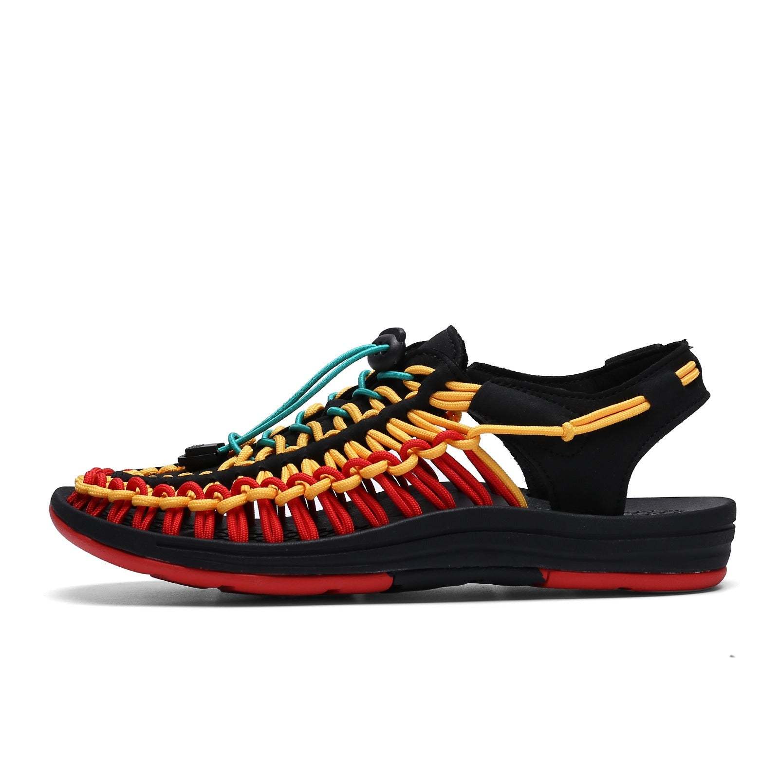 Men Orthopedic Sandals Weaving Non-shock Unique Summer