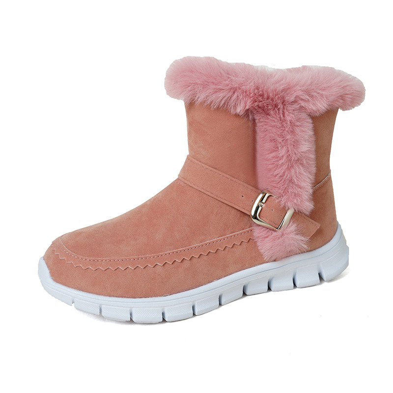 Orthopedic Women Boots Winter Fur Lining Extra Comfortable Warm Fashion Snow Boots