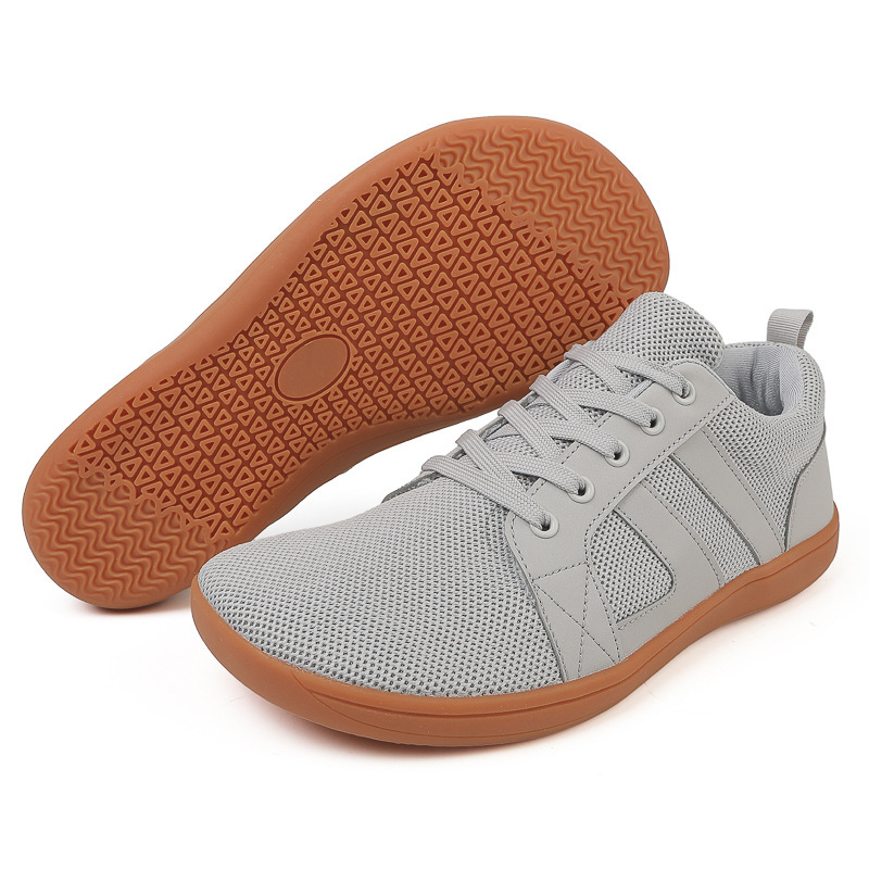 Wide Toes Shoes with Barefoot Sole