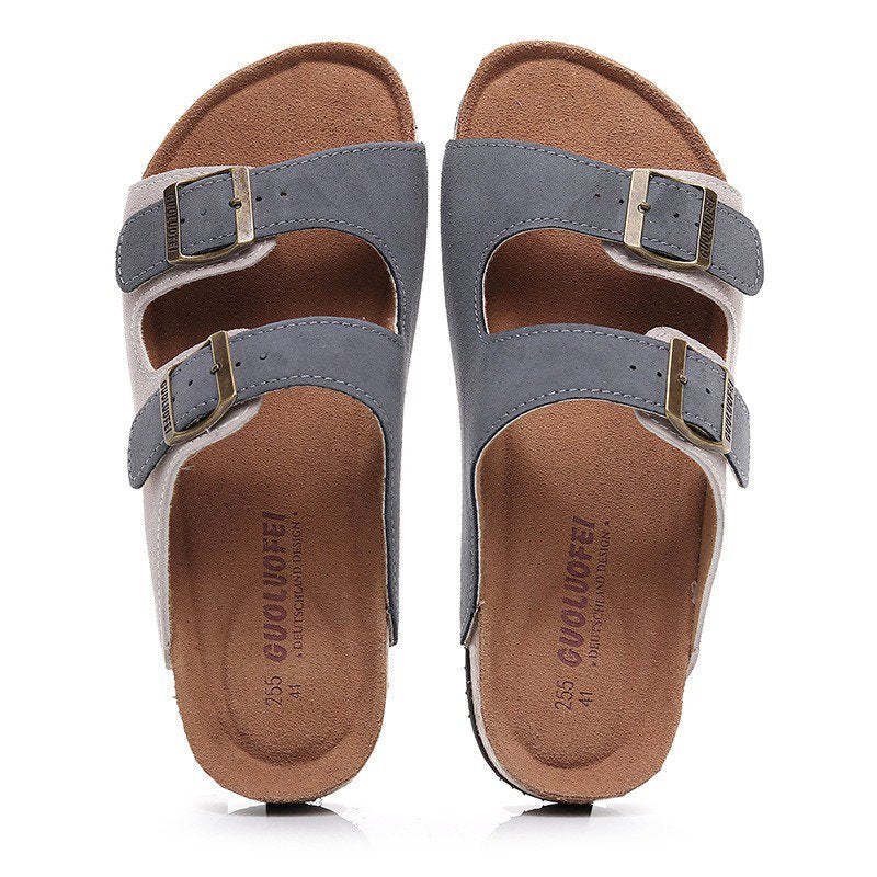 Men Retro Casual Orthopedic Sandals Arch Support Slides