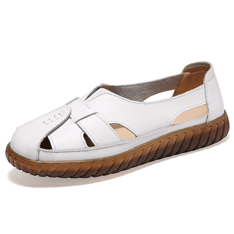 Flat-bottomed Hollow Hole Shoes