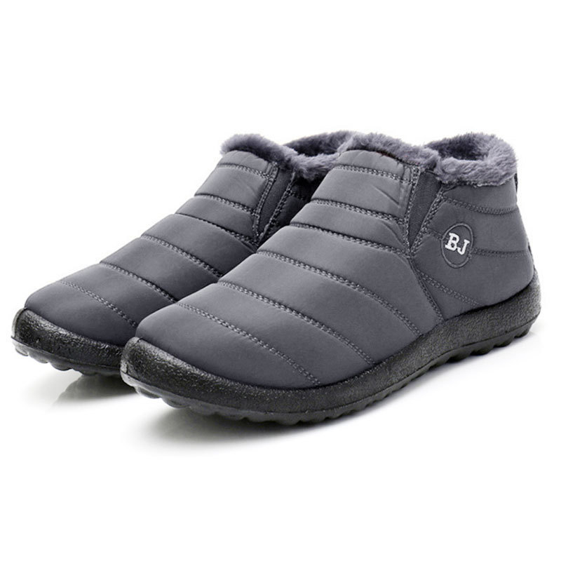 Winter Snow Boots For Women & Men - Warm Ankle Boots Slip On