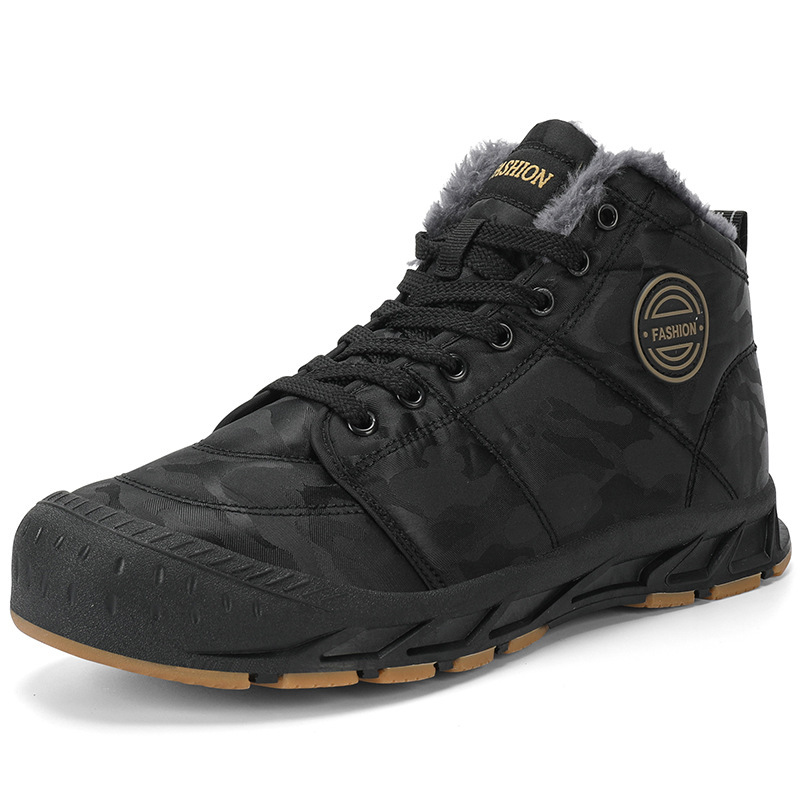 Ankle Boots For Men Thick Sole Winter Orthopedic Shoes