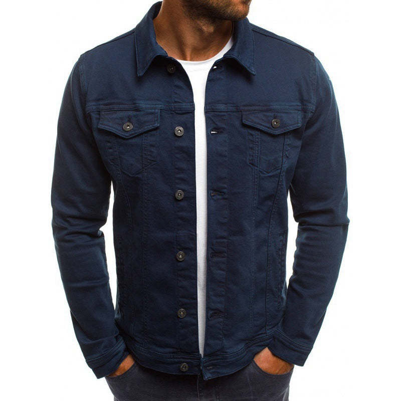 Comfortable Casual Denim Jacket for Men