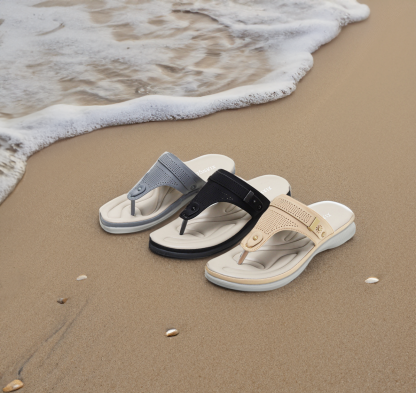 Padded, Orthopaedic Flip Flops