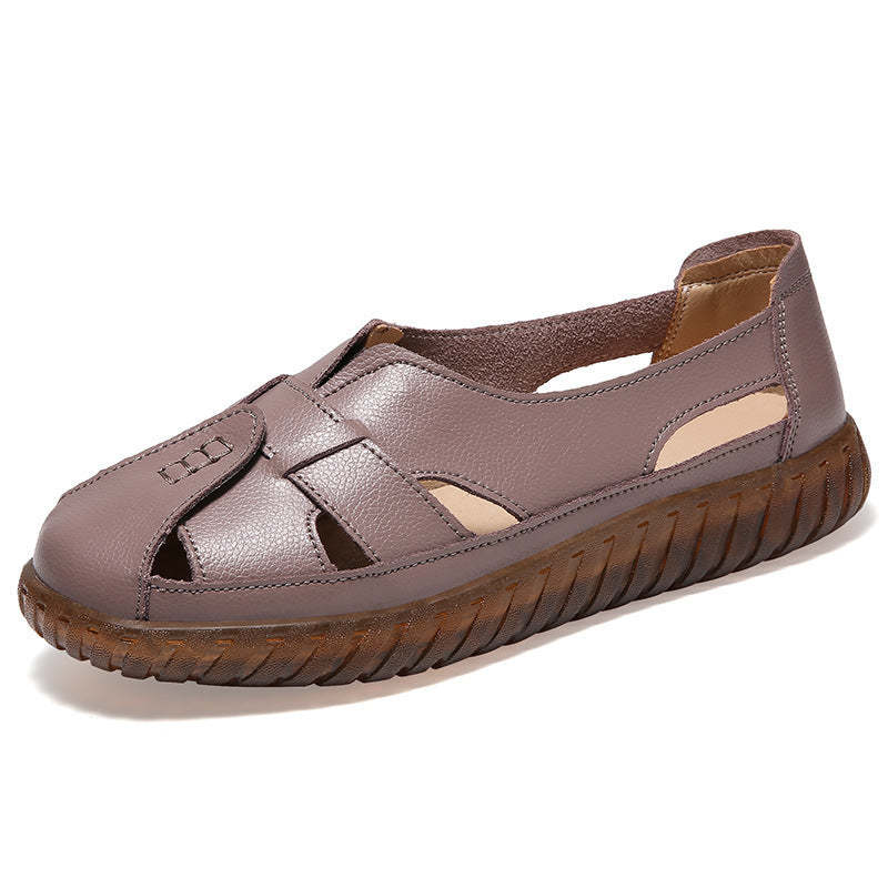 Flat-bottomed Hollow Hole Shoes