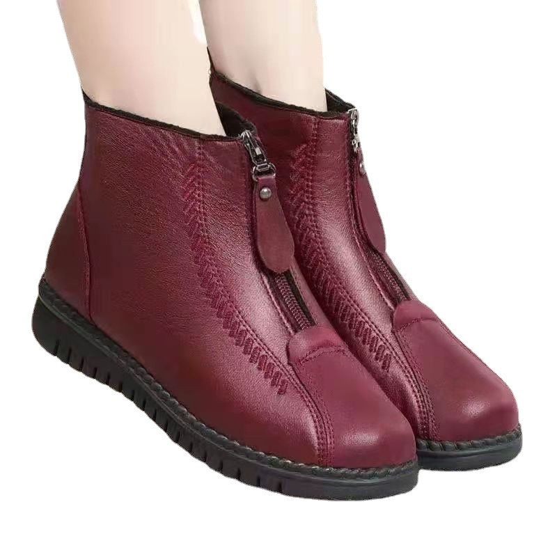 Orthopedic Women Boots Arch Support Warm Water-Resistant Ankle Boot