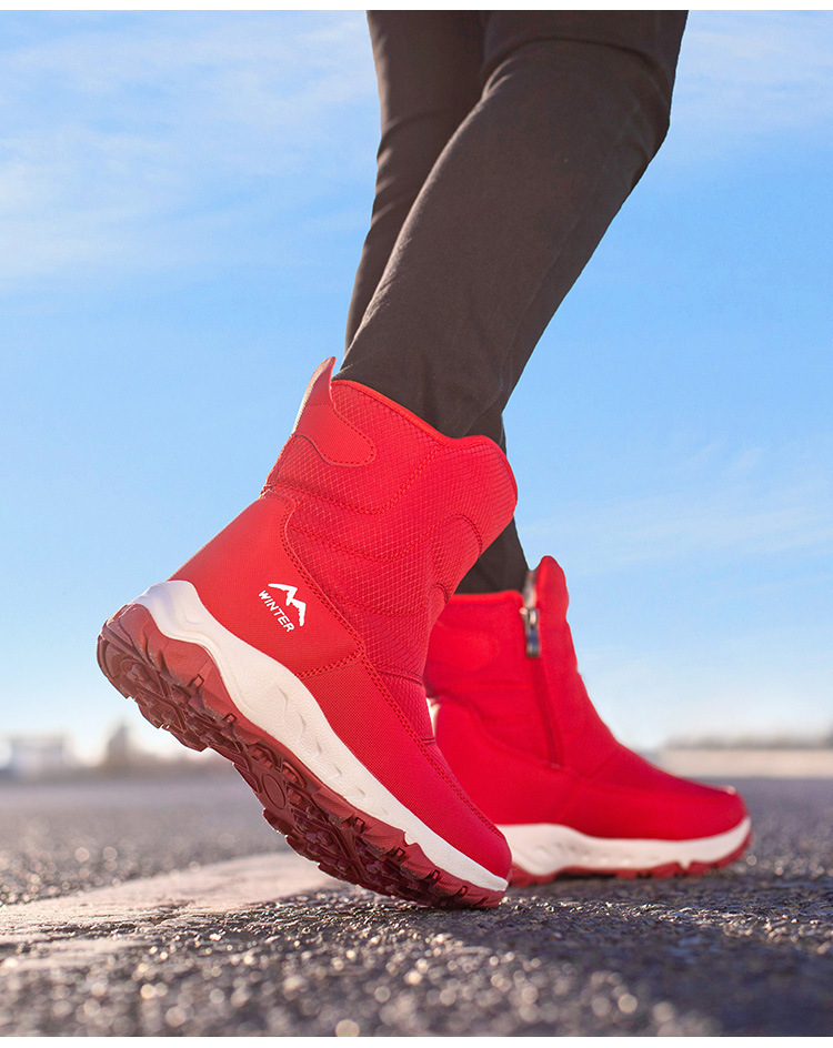 Hiking Orthopedic Shoes Warm Snow Boots