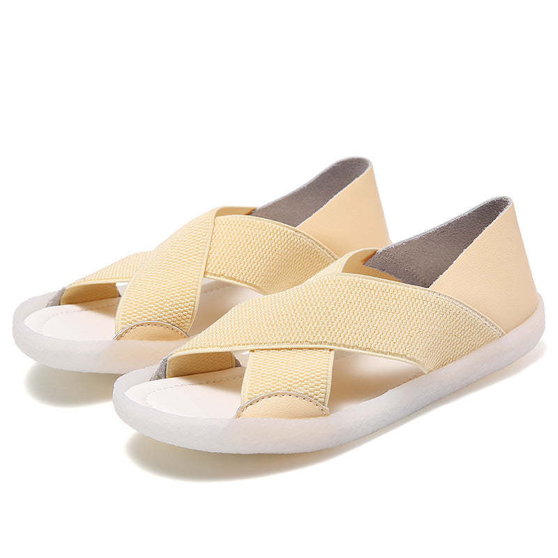 Experience Unmatched Comfort with Cross-Soft Soled Lightweight Sandals