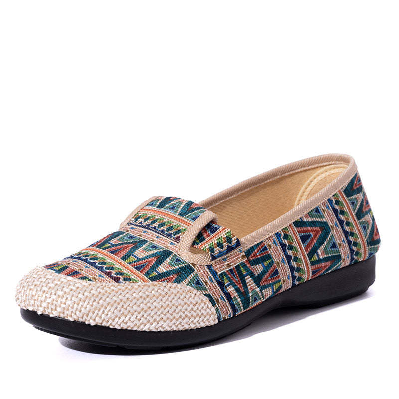 Women's Vintage Slip On Shallow Loafers