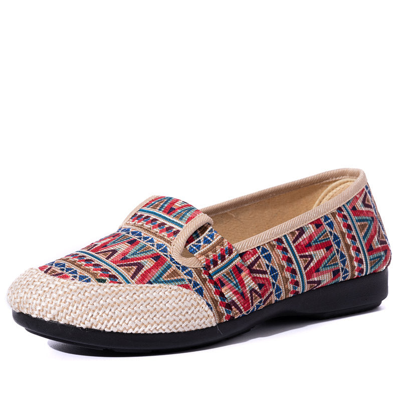 Women's Vintage Slip On Shallow Loafers