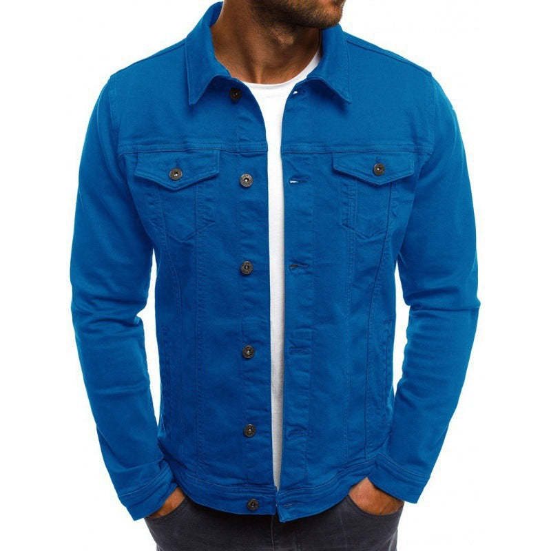 Comfortable Casual Denim Jacket for Men