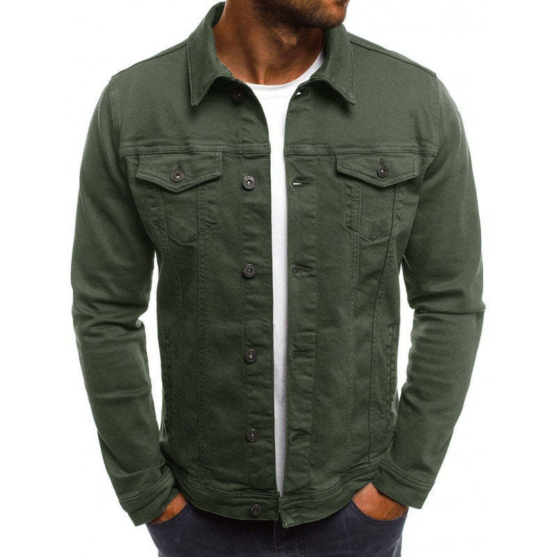 Comfortable Casual Denim Jacket for Men