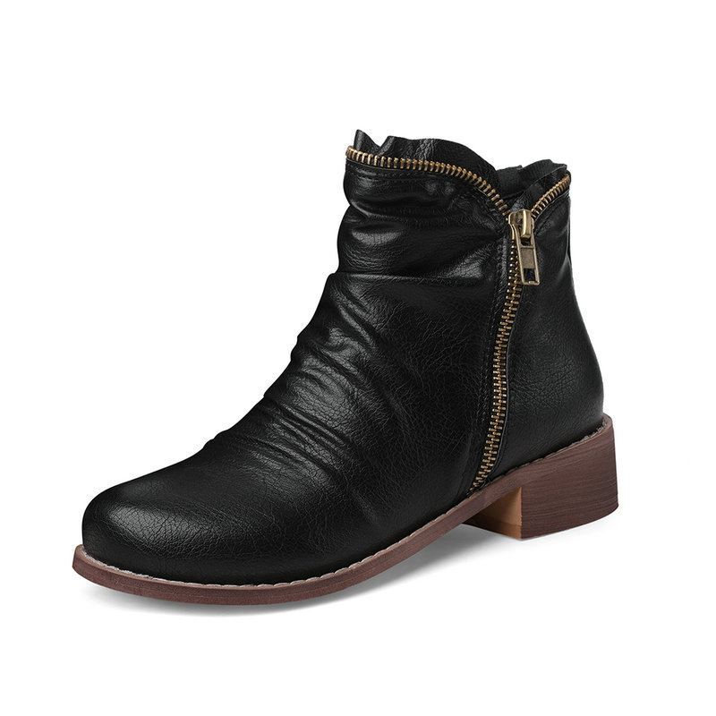 Cozy Colorful Ankle Winter Boots