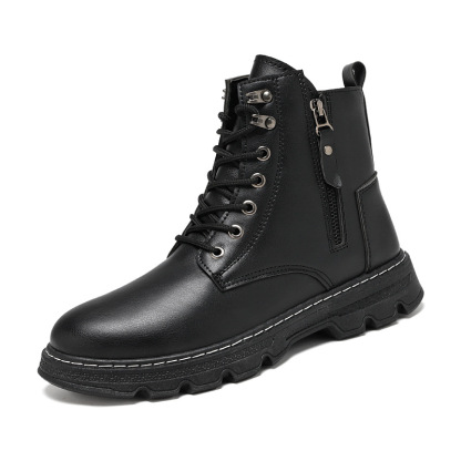 Luxury Motorcycle Outdoor Leather Boots