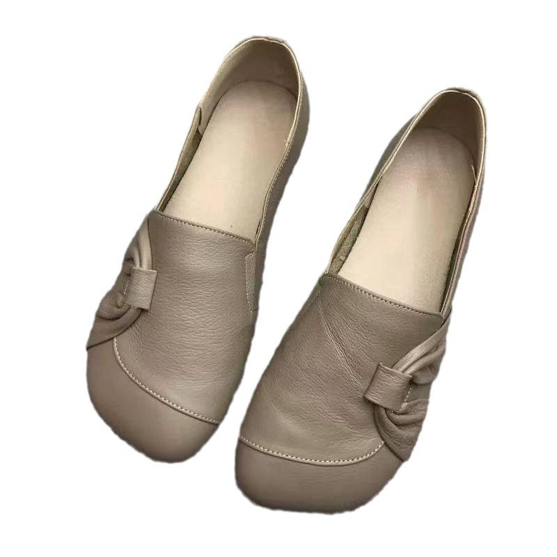 Women’s Leather Soft-soled Non-slip Shoes
